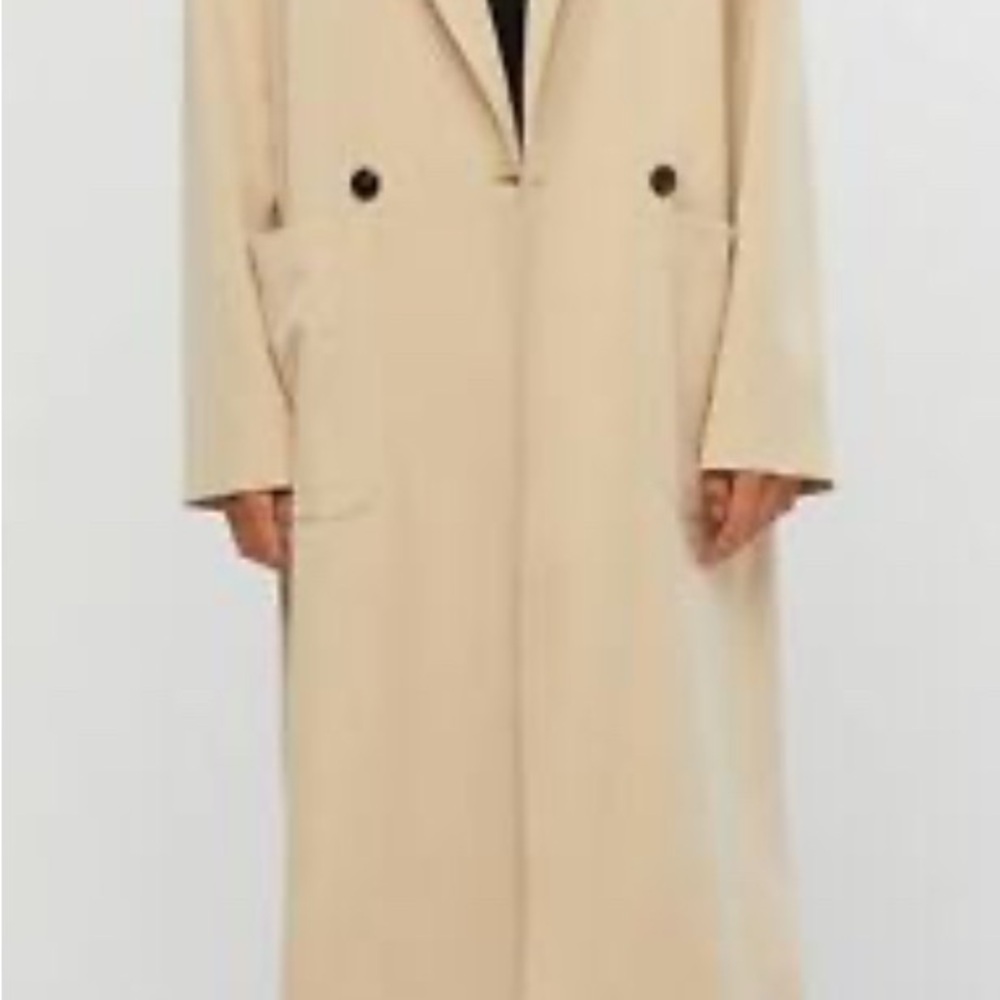 Elegant Tan Long Coat